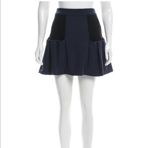 Alice + Olivia Black and dark blue mini
